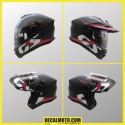 HELMET ACERBIS RIDER MODULARE GS 13